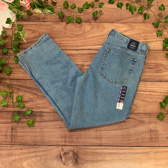 george straight leg jeans